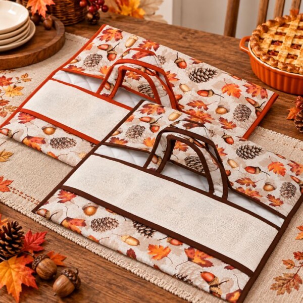 I Ricami del Cuore Cucina Porta Torte Autunno – XPCU716.18