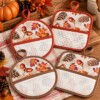 I Ricami del Cuore Cucina Set due presine Autunno –XPCU716.19 6