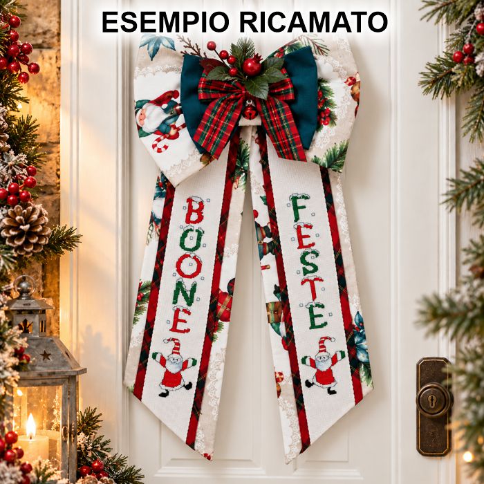 I Ricami del Cuore Fuori porta natalizi Fuori Porta Fiocco Gnomi – XPFP32 7 I Ricami del Cuore Fuori porta natalizi Fuori Porta Fiocco Gnomi – XPFP32 7