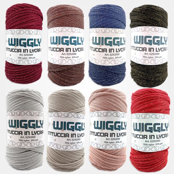 I Ricami del Cuore Fettucce per Borse Fettuccia per borse in Lycra Lamè Wiggly Bijiou – XPFT292000 2