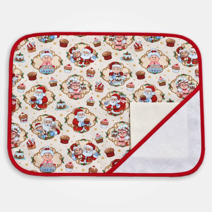 I Ricami del Cuore Linea Natale Tovaglietta Americana Babbo Dolci – XPNA56.02 3 I Ricami del Cuore Linea Natale Tovaglietta Americana Babbo Dolci – XPNA56.02 3