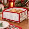 I Ricami del Cuore Linea Natale Cestino Porta Pane Babbo Dolci – XPNA56.10 6
