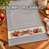 I Ricami del Cuore Cucina Strofinaccio Righe con Tela AIDA – XPST172 8