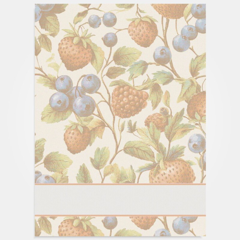 I Ricami del Cuore Cucina Strofinaccio Berries con tela Aida – XPST173 5