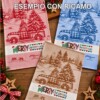 I Ricami del Cuore Linea Natale Strofinaccio CAMION con Tela AIDA – XPSTNA90 8