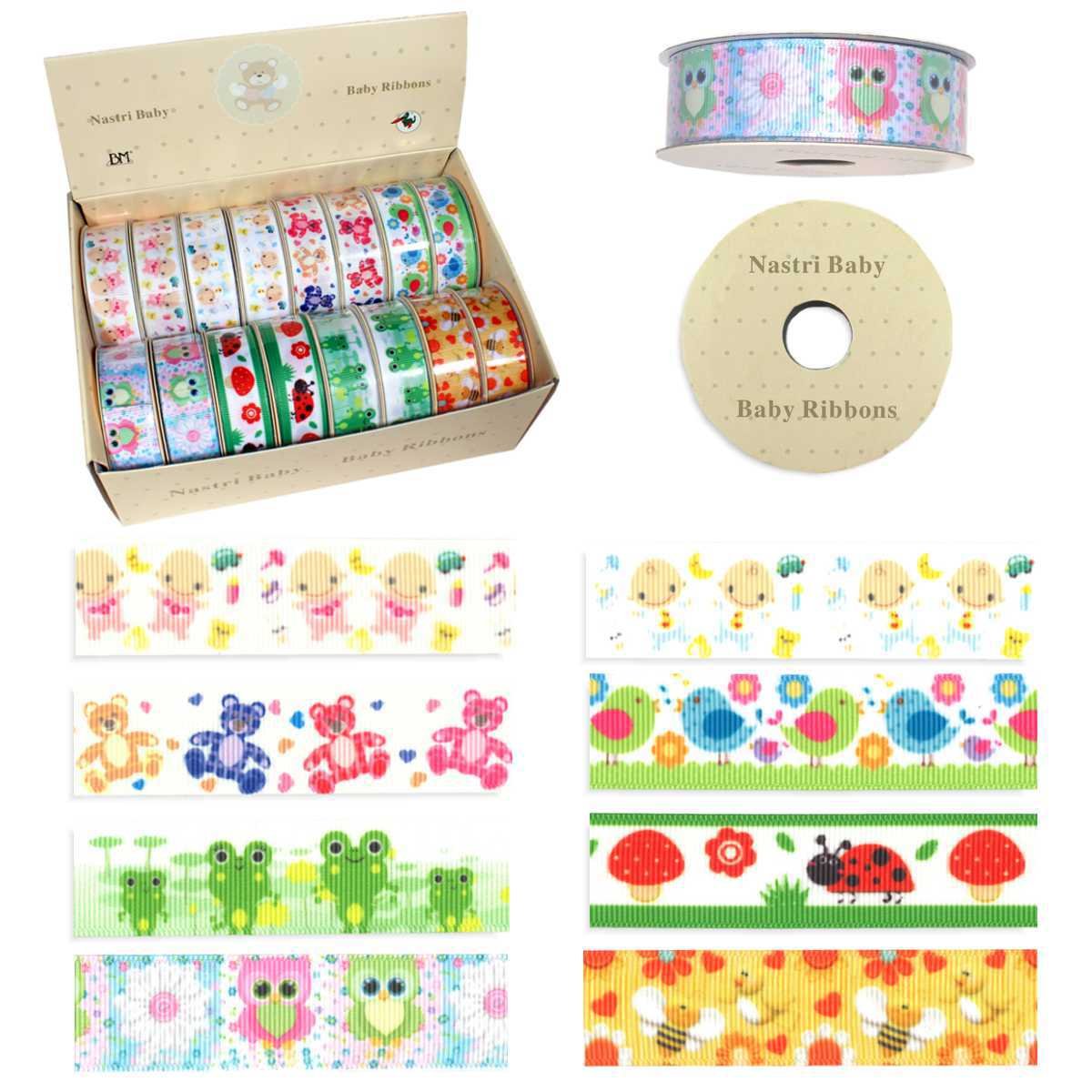 I Ricami del Cuore Passamanerie in Box Nastri Baby decorativi in box di cartone, 16 Rotoli da 3mt – ASPS18 6 I Ricami del Cuore Passamanerie in Box Nastri Baby decorativi in box di cartone, 16 Rotoli da 3mt – ASPS18 6