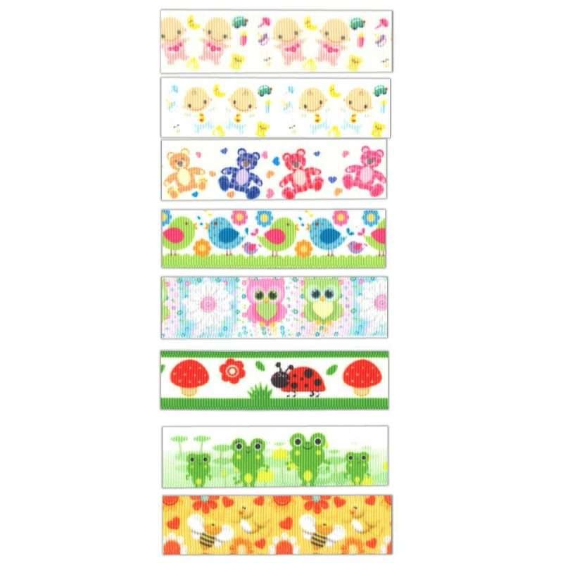 I Ricami del Cuore Passamanerie in Box Nastri Baby decorativi in box di cartone, 16 Rotoli da 3mt – ASPS18 5