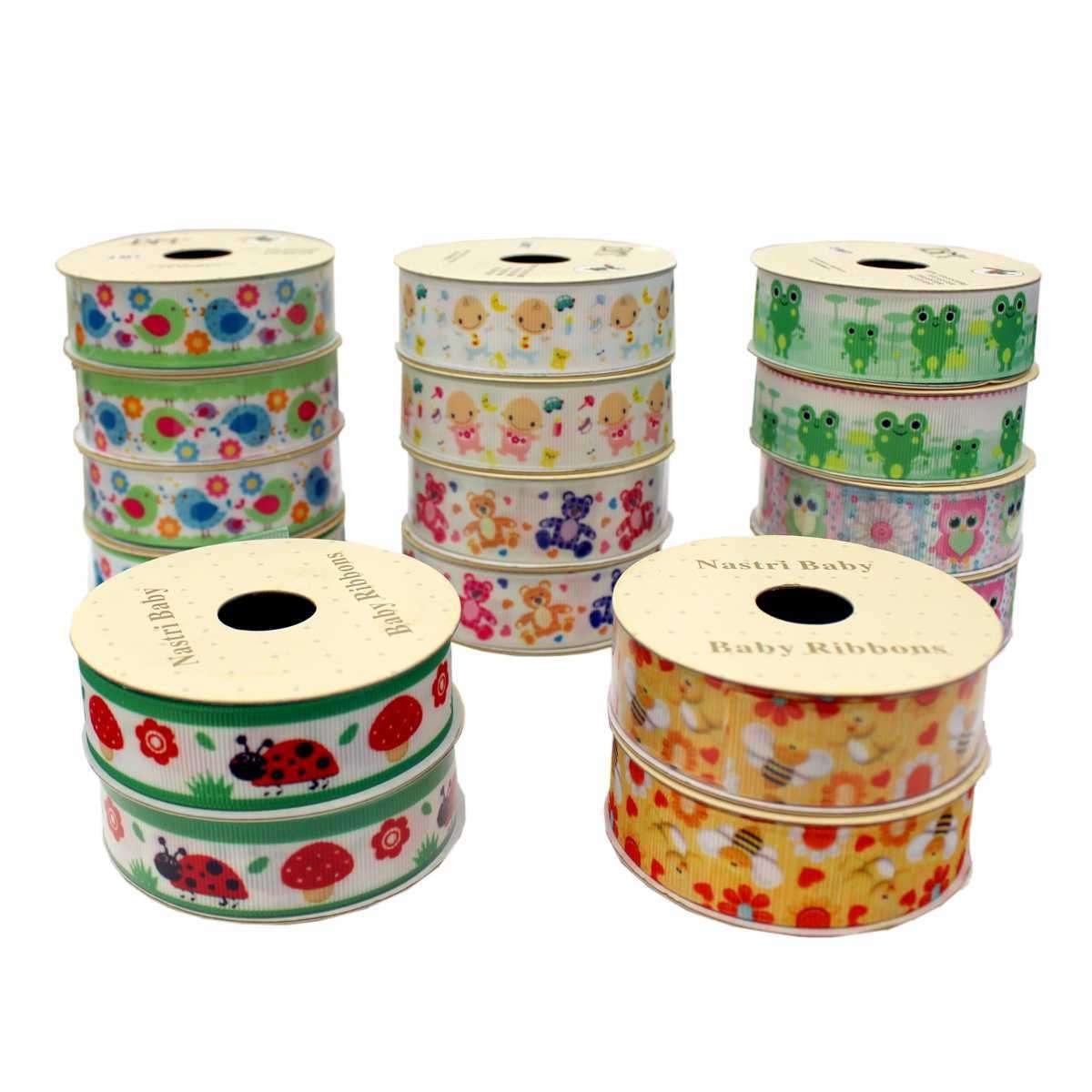I Ricami del Cuore Passamanerie in Box Nastri Baby decorativi in box di cartone, 16 Rotoli da 3mt – ASPS18 8 I Ricami del Cuore Passamanerie in Box Nastri Baby decorativi in box di cartone, 16 Rotoli da 3mt – ASPS18 8