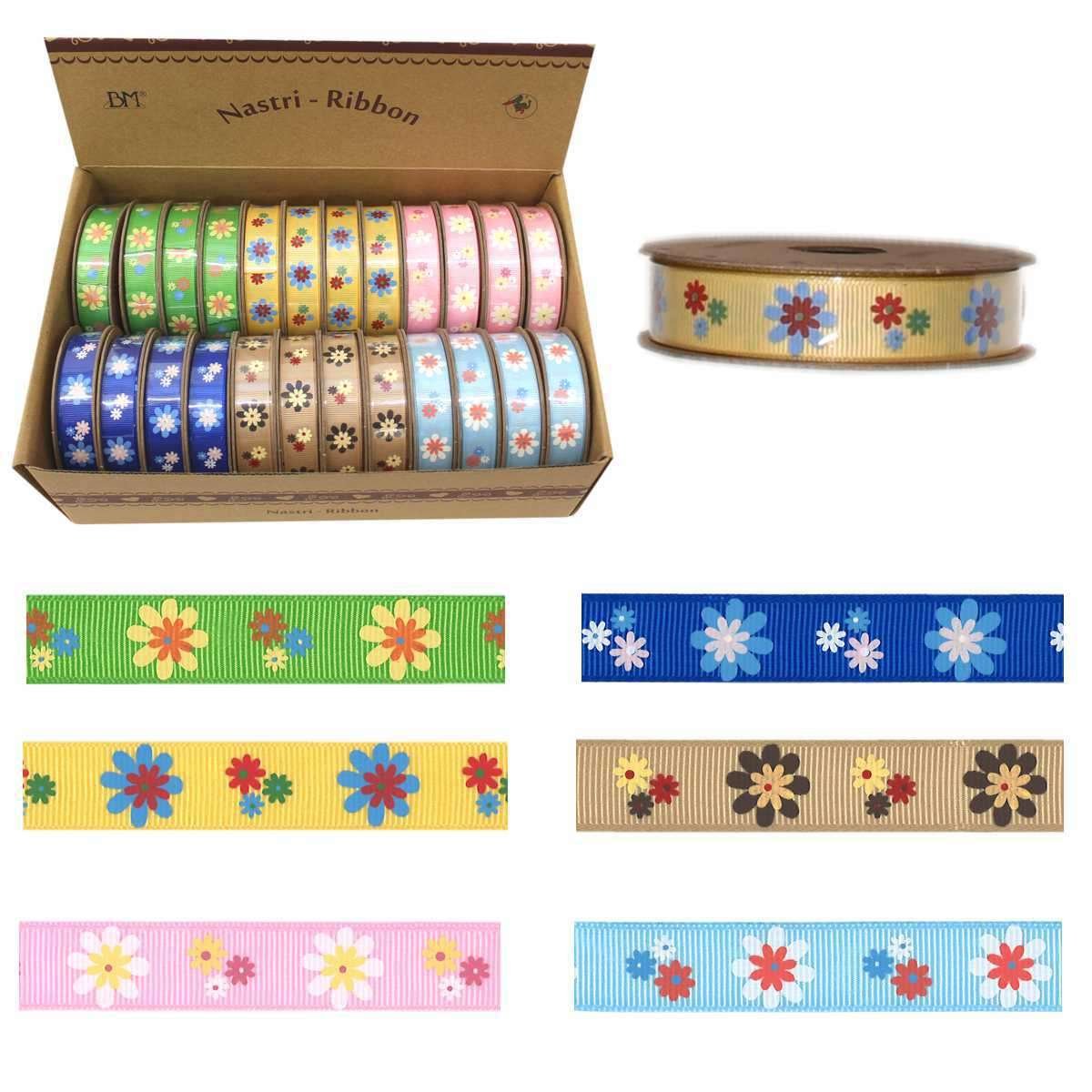 I Ricami del Cuore Linea Natale Nastri decorativi in box di cartone, 24 Rotoli da 3mt – ASPS7 7 I Ricami del Cuore Linea Natale Nastri decorativi in box di cartone, 24 Rotoli da 3mt – ASPS7 7