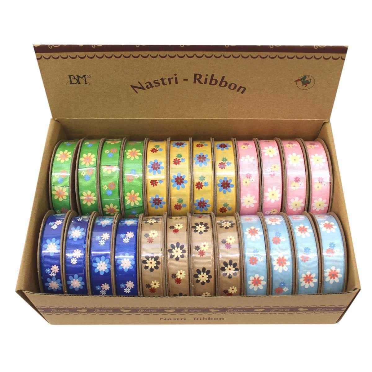 I Ricami del Cuore Linea Natale Nastri decorativi in box di cartone, 24 Rotoli da 3mt – ASPS7 3 I Ricami del Cuore Linea Natale Nastri decorativi in box di cartone, 24 Rotoli da 3mt – ASPS7 3