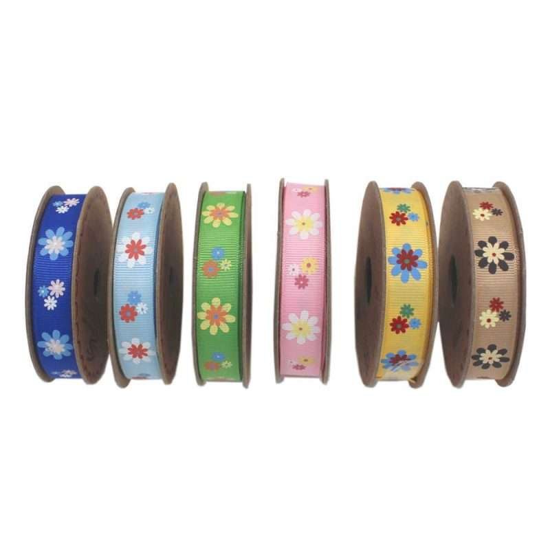 I Ricami del Cuore Linea Natale Nastri decorativi in box di cartone, 24 Rotoli da 3mt – ASPS7 5