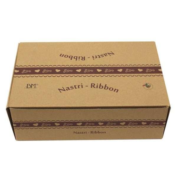 I Ricami del Cuore Linea Natale Nastri decorativi in box di cartone, 24 Rotoli da 3mt – ASPS8