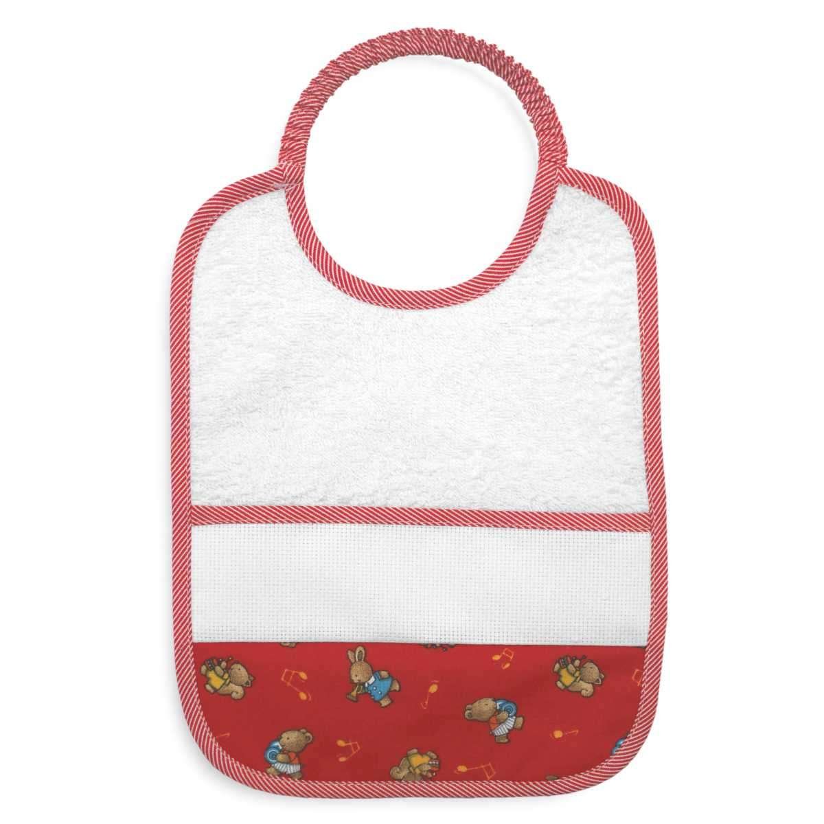 I Ricami del Cuore Bavaglie Kit con Bavaglia, 1 Matassina Moulinè, 1 Schema ricamo – BV1006.KIT 4