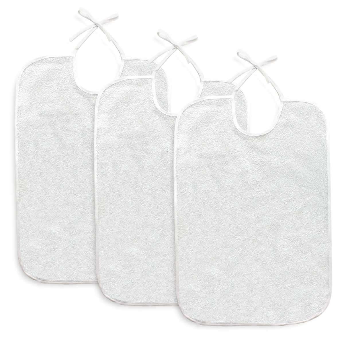 I Ricami del Cuore Bavagli per Adulti Set 3 pezzi Bavaglie/Bavaglioni per Adulti impermeabili – BV206 3 I Ricami del Cuore Bavagli per Adulti Set 3 pezzi Bavaglie/Bavaglioni per Adulti impermeabili – BV206 3