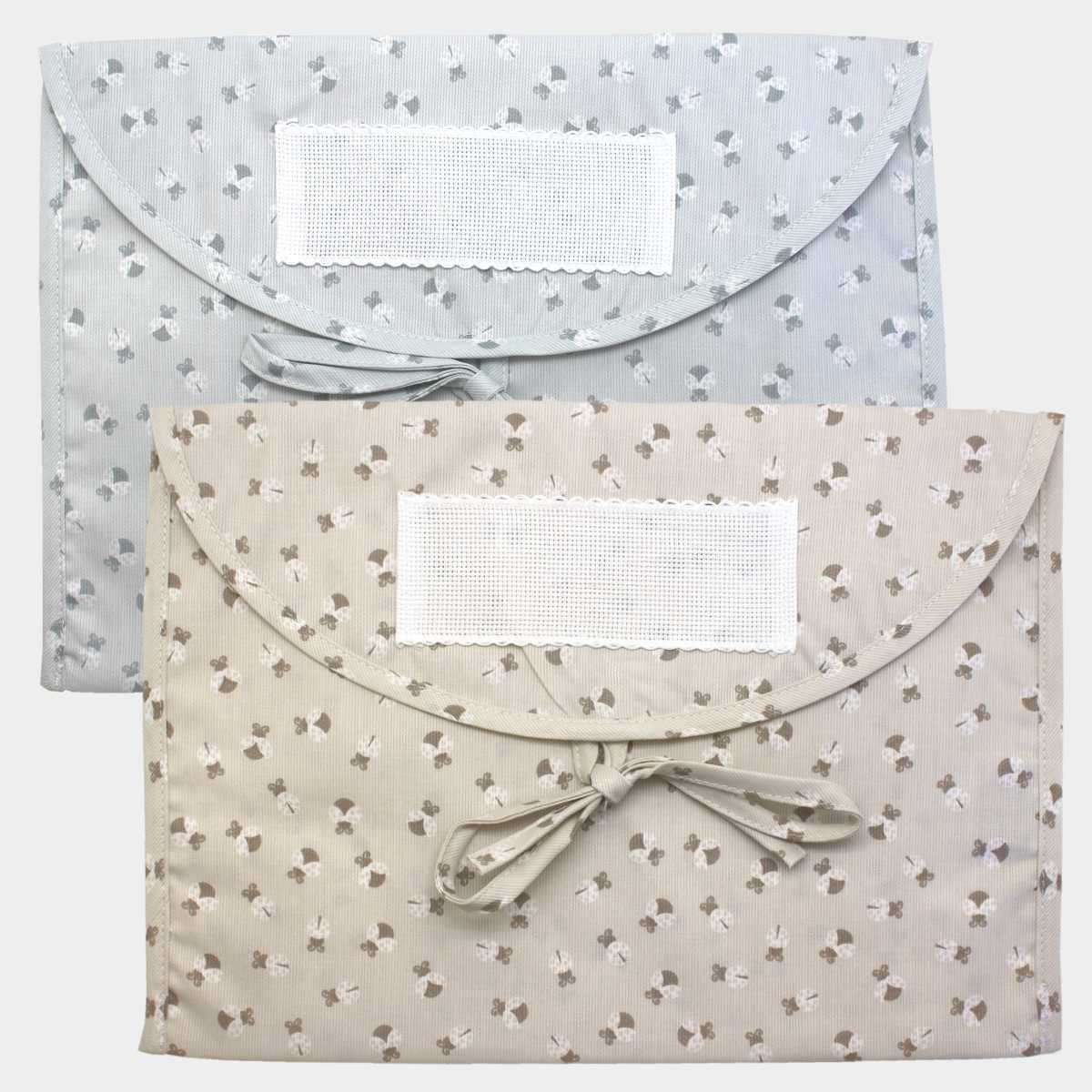 I Ricami del Cuore Coordinati Busta Porta Corredino Coccinelle con Tela AIDA – CO405.16_2 3 I Ricami del Cuore Coordinati Busta Porta Corredino Coccinelle con Tela AIDA – CO405.16_2 3