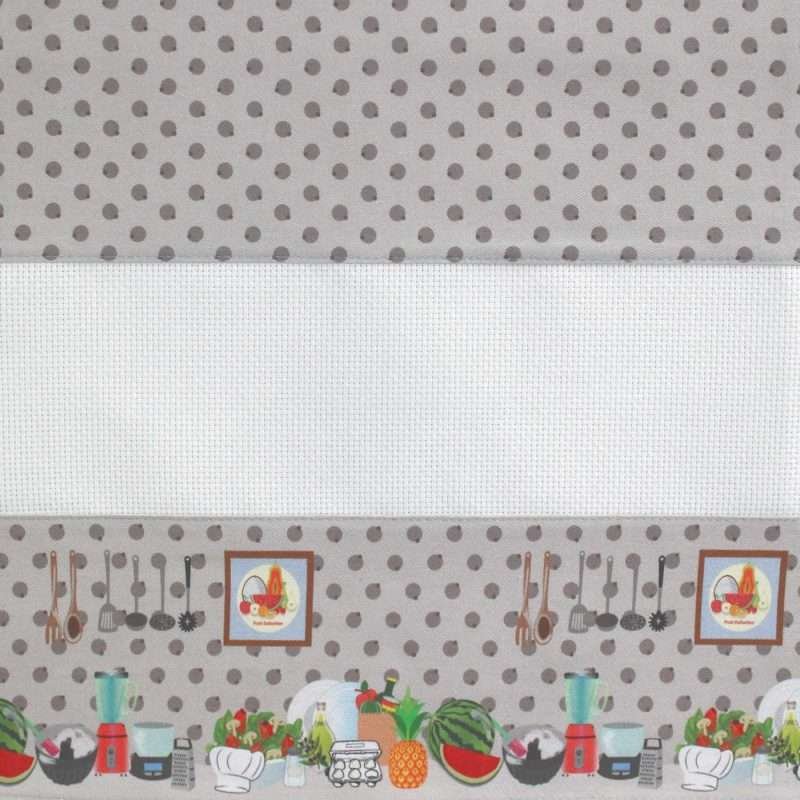 I Ricami del Cuore Cucina Strofinaccio Frutta con tela aida – CU841.12 4