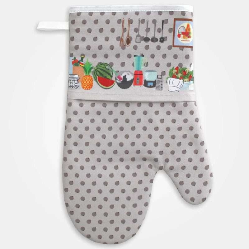 I Ricami del Cuore Cucina Set Guantone e Presine – CU841.20 4