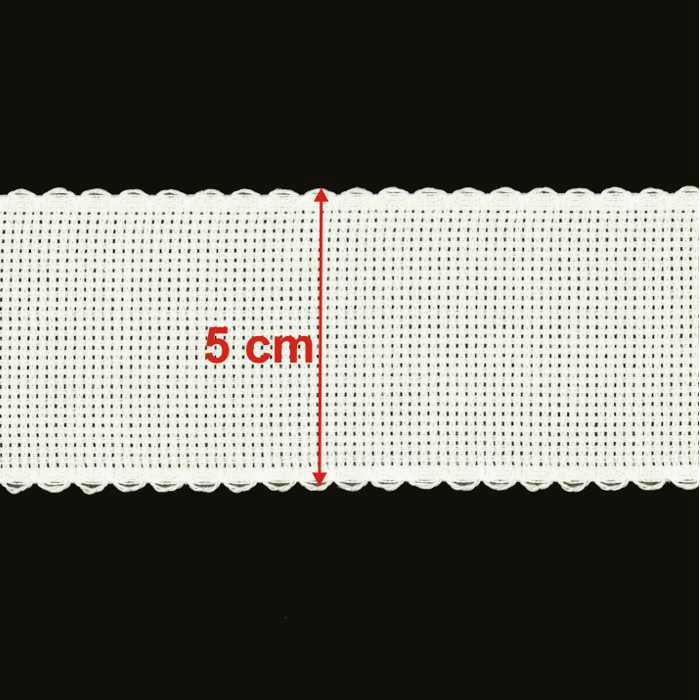 I Ricami del Cuore Bordure In Tela Aida 1 Mt. Bordo in Tela Aida mm.50 – MPTL50 5