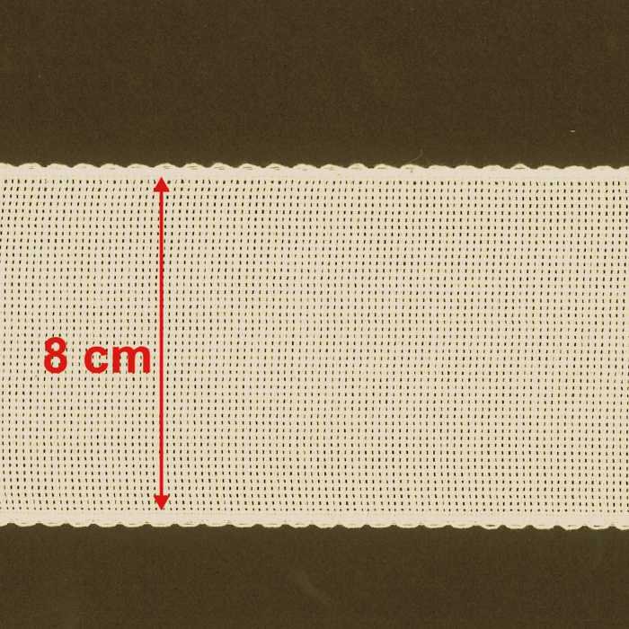 I Ricami del Cuore Bordure In Tela Aida 1 Mt. Bordo in Tela Aida mm.80 – MPTL80 4