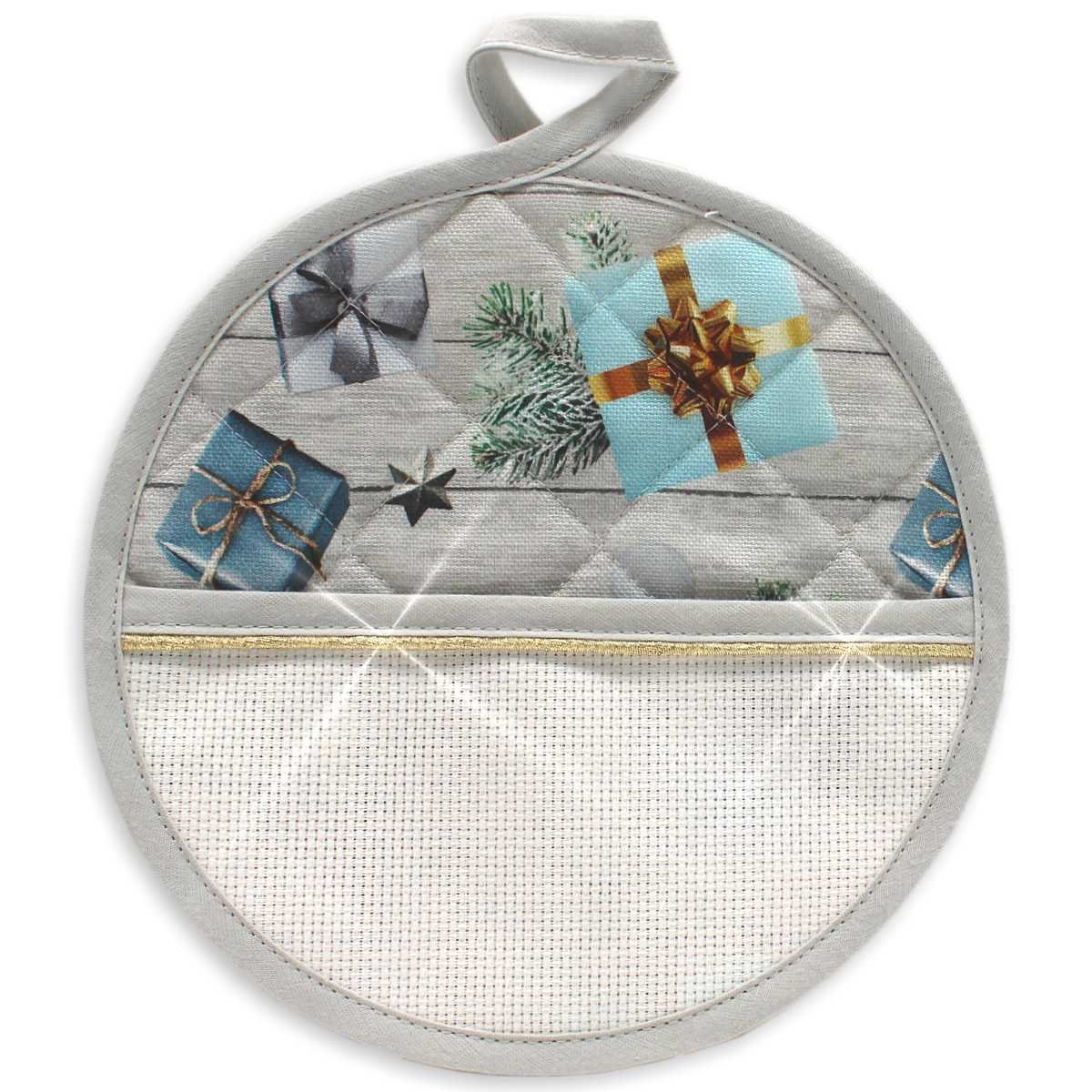 I Ricami del Cuore Guantoni e presine natalizie Set Guantone e Presine di Natale – NA732.20 5