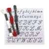 I Ricami del Cuore Cucina Set 3 Strofinacci con Tela AIDA, 3 Matassine e Alfabeto – XPCU342.KT MIX4 10