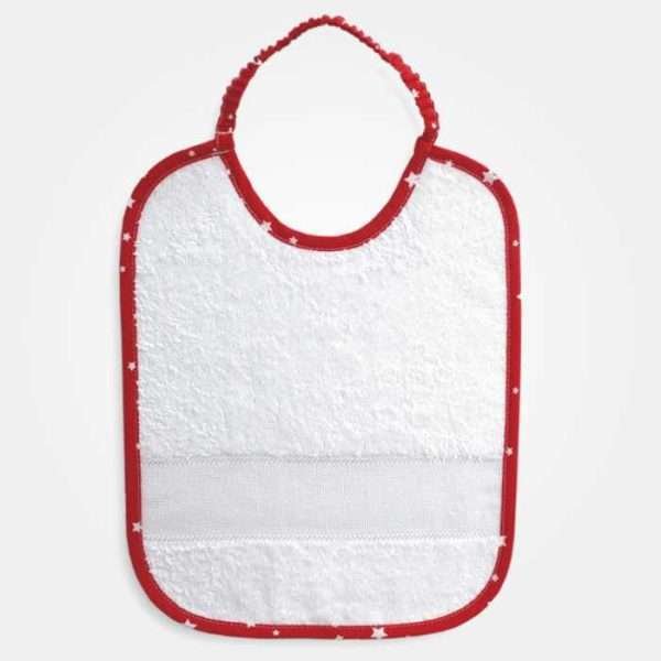 I Ricami del Cuore Bavaglie Natalizie Bavaglia di Natale in Spugna con Elastico – XPNA1067