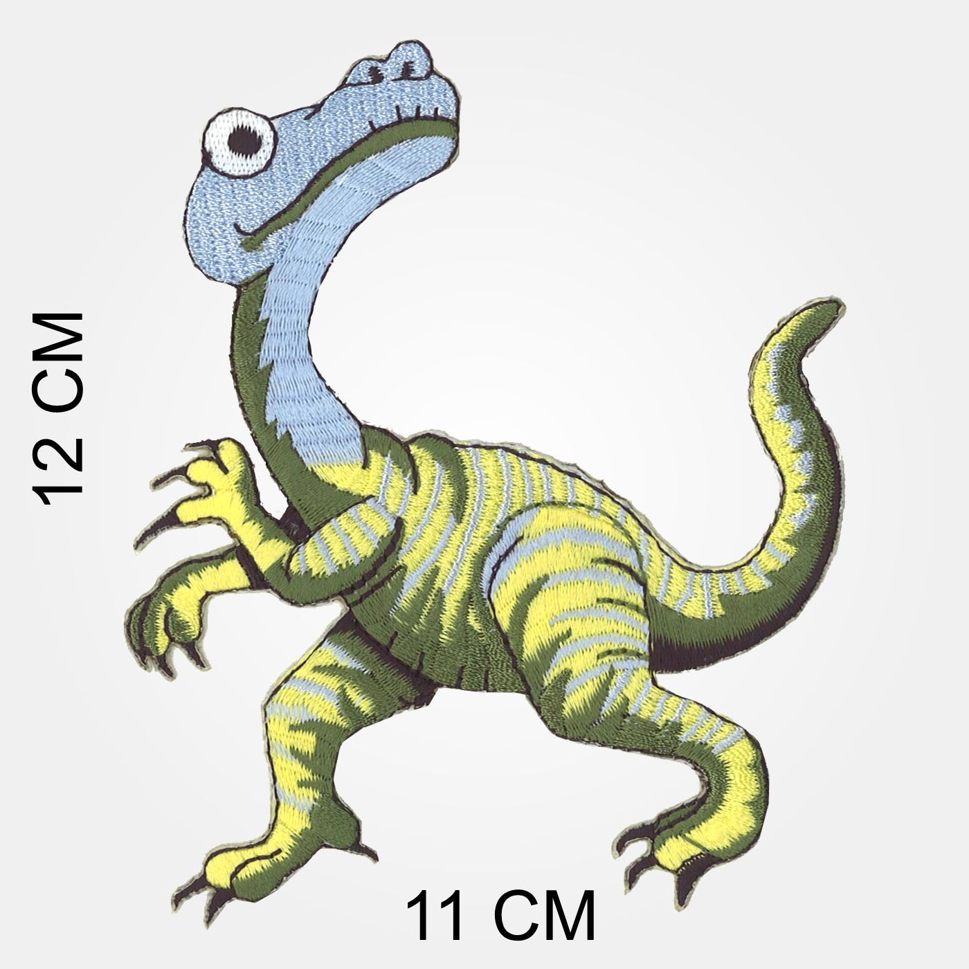I Ricami del Cuore Applicazioni 4 pz di applicazioni termoadesiva Dinosauri – AP9565.4 4
