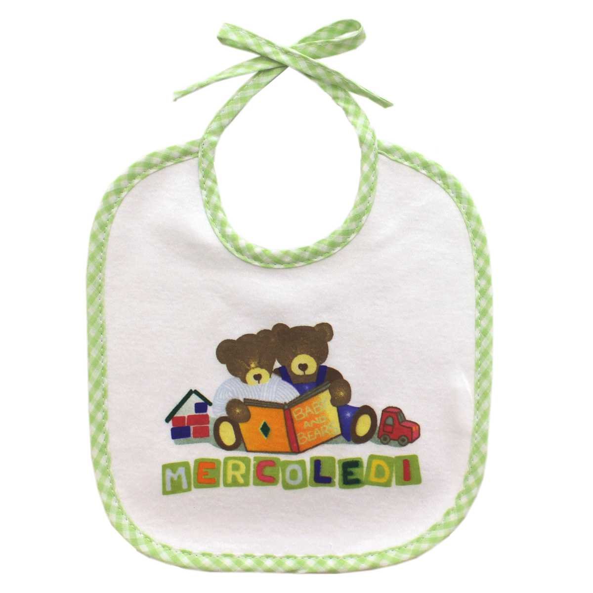 I Ricami del Cuore Bavaglie Senza Tela Aida Bavaglie settimana set da 7 pz – BV1007 6 I Ricami del Cuore Bavaglie Senza Tela Aida Bavaglie settimana set da 7 pz – BV1007 6