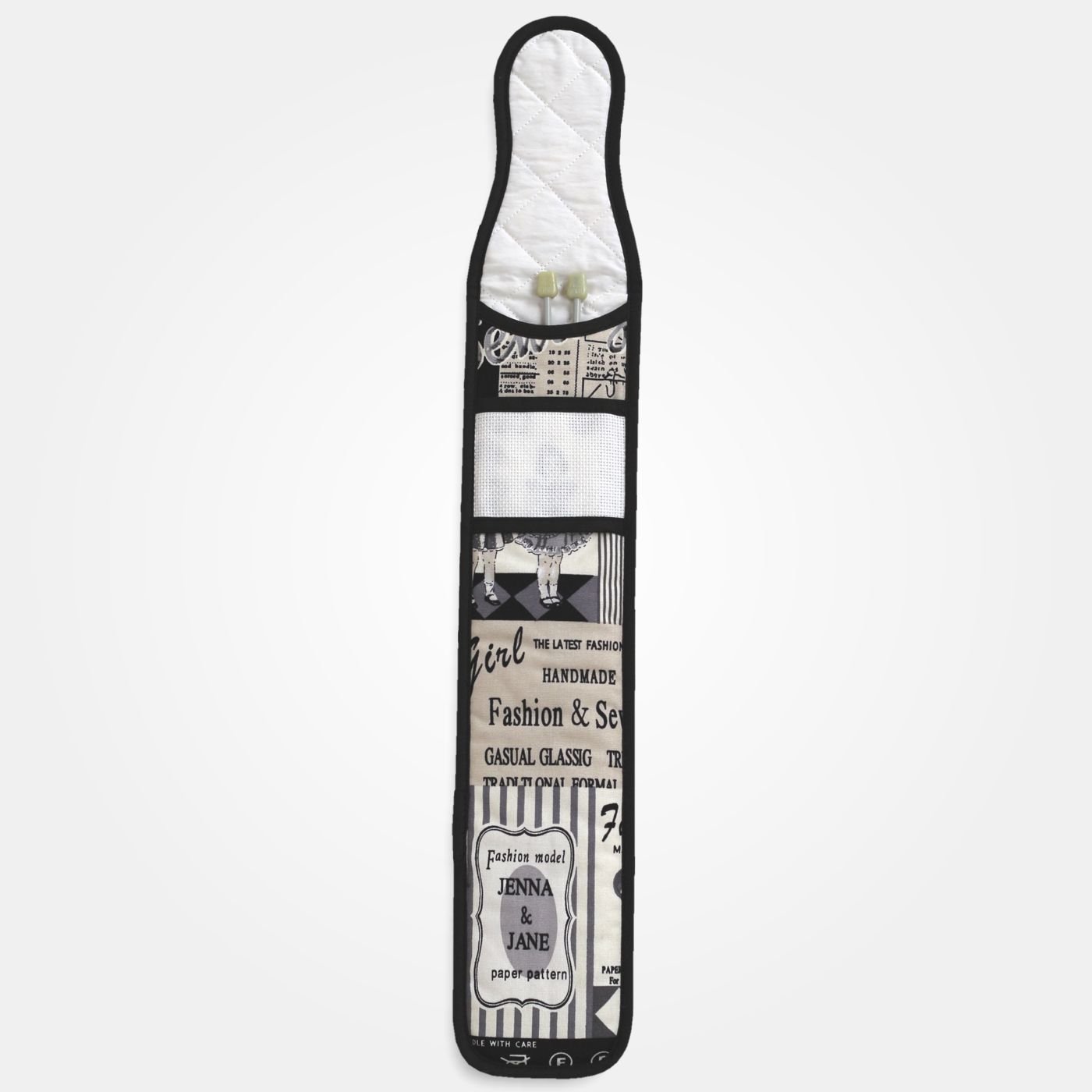 I Ricami del Cuore Accessori cucito Porta ferri da maglia con tela Aida – OG27 5 I Ricami del Cuore Accessori cucito Porta ferri da maglia con tela Aida – OG27 5