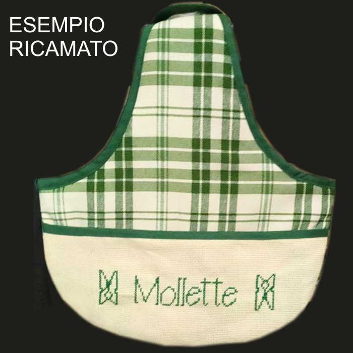 I Ricami del Cuore Bagno Porta mollette da bucato con Tela AIDA – OG769 4