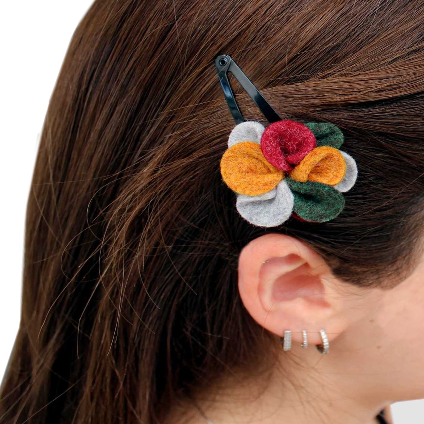 I Ricami del Cuore Linea Persona 6 Mollette con fiore in feltro – SPF152 5 I Ricami del Cuore Linea Persona 6 Mollette con fiore in feltro – SPF152 5