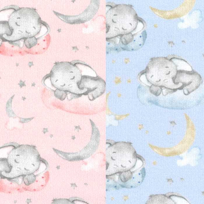 I Ricami del Cuore Tessuti per bambini 0,5 Mt. Tessuto Piquet Millerighe Anatroccolo – TS2285 8