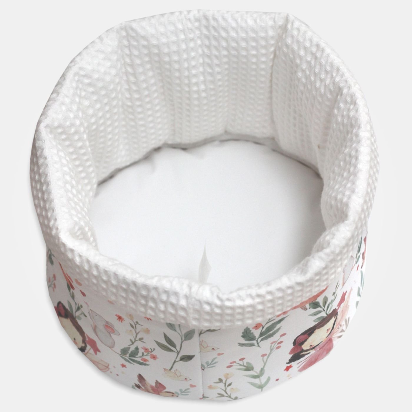 I Ricami del Cuore Cestino porta oggetti bimbo Cestino porta oggetti “Favola” con tasca in tela Aida – XPCO35.01 4 I Ricami del Cuore Cestino porta oggetti bimbo Cestino porta oggetti “Favola” con tasca in tela Aida – XPCO35.01 4