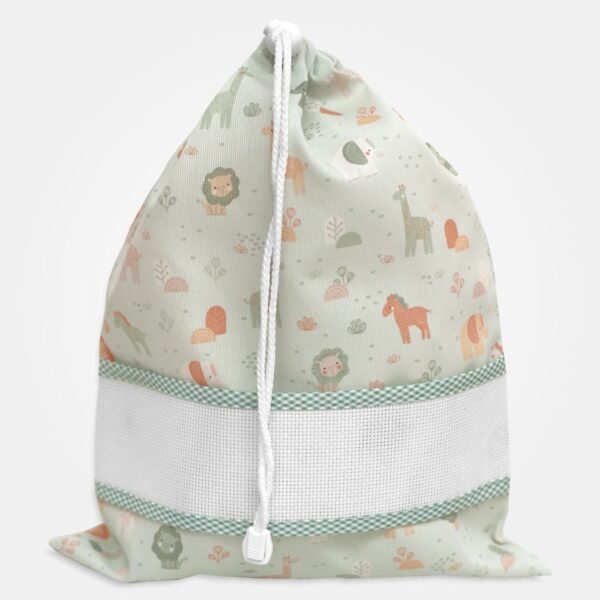 I Ricami del Cuore Buste neonato Sacca Porta Corredino “Africa” con tela Aida – XPCO39.16