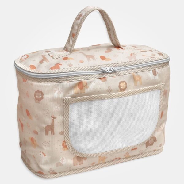 I Ricami del Cuore Beauty neonato Beauty porta oggetti “Africa” con tela Aida – XPCO39.04