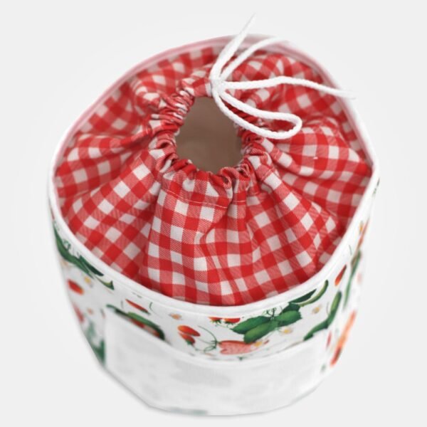 I Ricami del Cuore Portapane Cestino porta pane Fragole con tela Aida – XPCU86.01