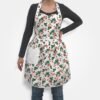 I Ricami del Cuore Cucina Grembiule Gonna a ruota Fragole con tela Aida – XPCU86.04 9