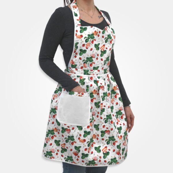 I Ricami del Cuore Grembiuli Grembiule Gonna a ruota Fragole con tela Aida – XPCU86.04