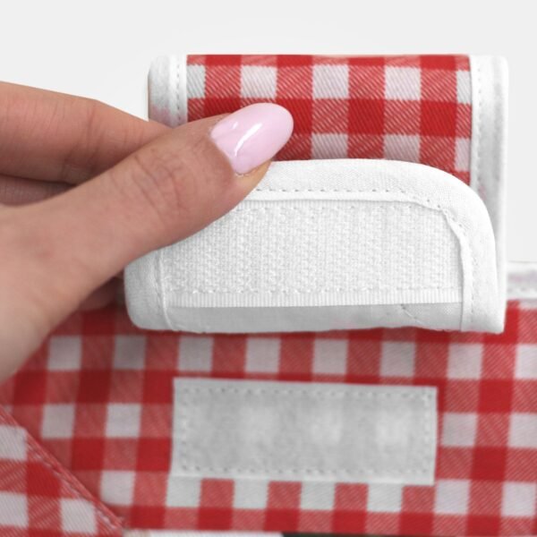 I Ricami del Cuore Copriforno Copri Forno piccolo Fragole con tela Aida – XPCU86.16