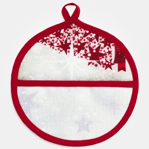 I Ricami del Cuore Guantoni e presine natalizie Set due presine –XPNA15.19 – 71 I Ricami del Cuore Guantoni e presine natalizie Set due presine –XPNA15.19 – 71