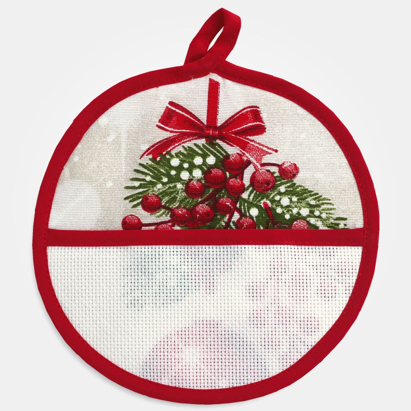 I Ricami del Cuore Guantoni e presine natalizie Set due presine –XPNA15.19 – 72 4