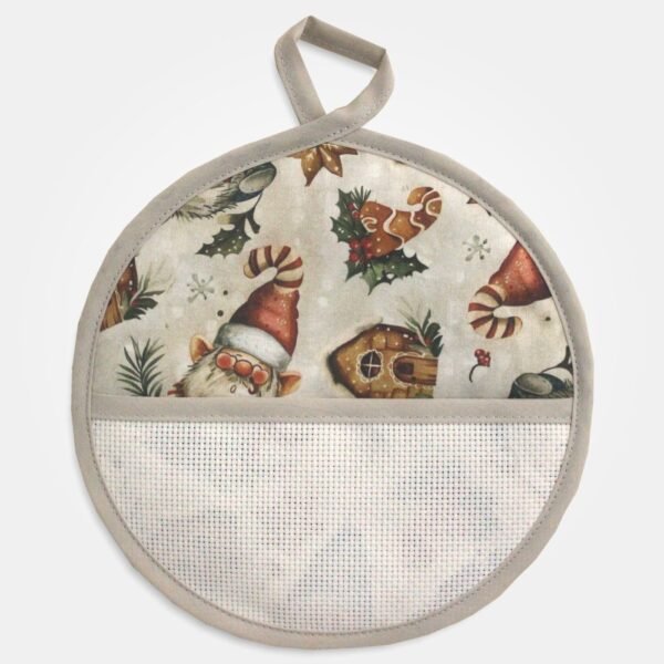 I Ricami del Cuore Guantoni e presine natalizie Set due presine –XPNA51.19