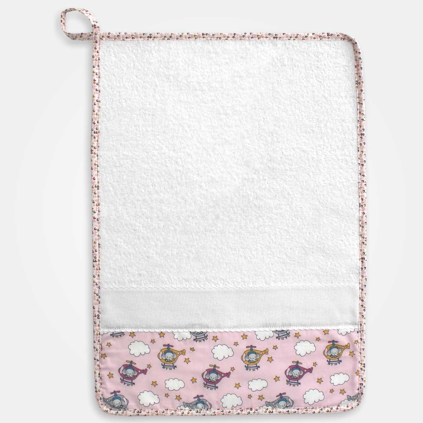 I Ricami del Cuore Linea Asilo Salvietta Asilo con tela Aida applicata – XPSA829.53 3 I Ricami del Cuore Linea Asilo Salvietta Asilo con tela Aida applicata – XPSA829.53 3