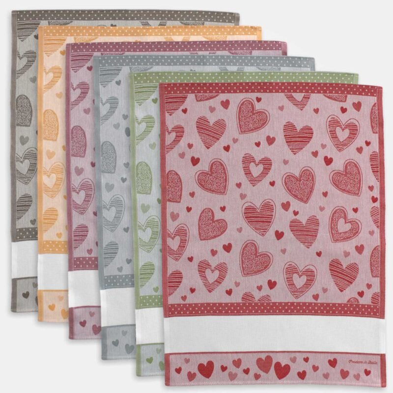 I Ricami del Cuore Strofinacci Strofinaccio Bunny con Tela AIDA – XPST115 5