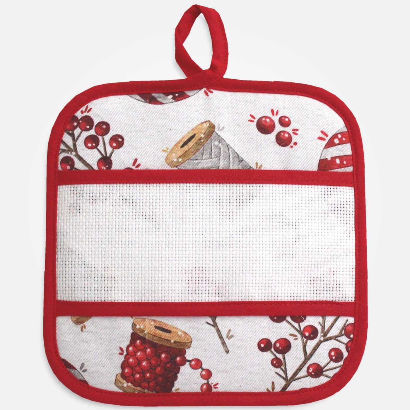 I Ricami del Cuore Guantoni e presine natalizie Set Guantone e Presine di Natale – XPNA53.20 5