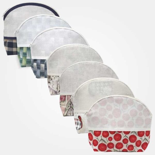 I Ricami del Cuore Bagno Pochette con Tela AIDA -OG772