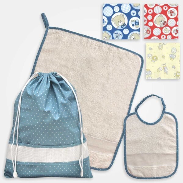 I Ricami del Cuore Linea Asilo Set Asilo 3 pezzi – SA679.03
