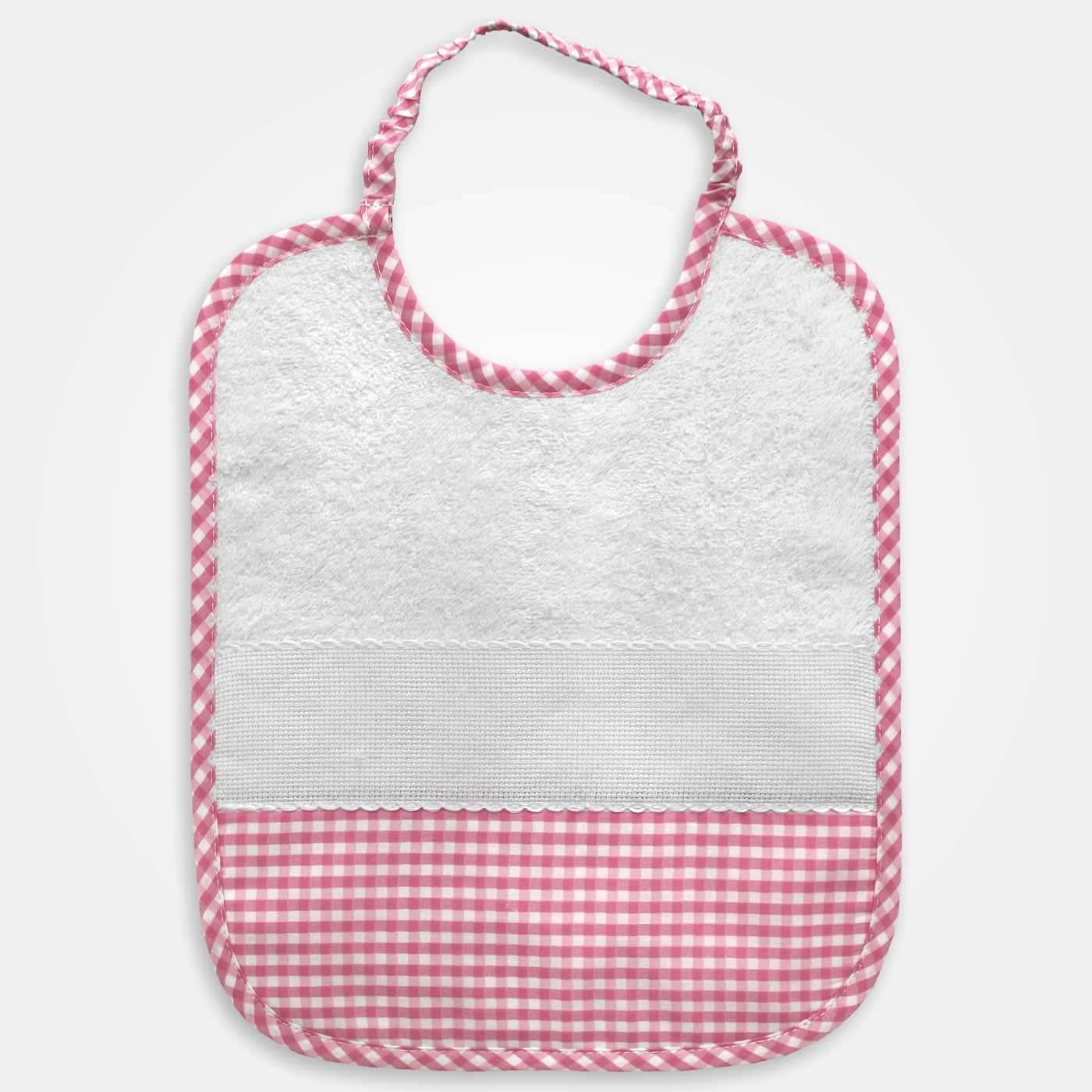 I Ricami del Cuore Bavaglie Asilo Bavaglia Asilo con Tela AIDA Applicata – BV980 3