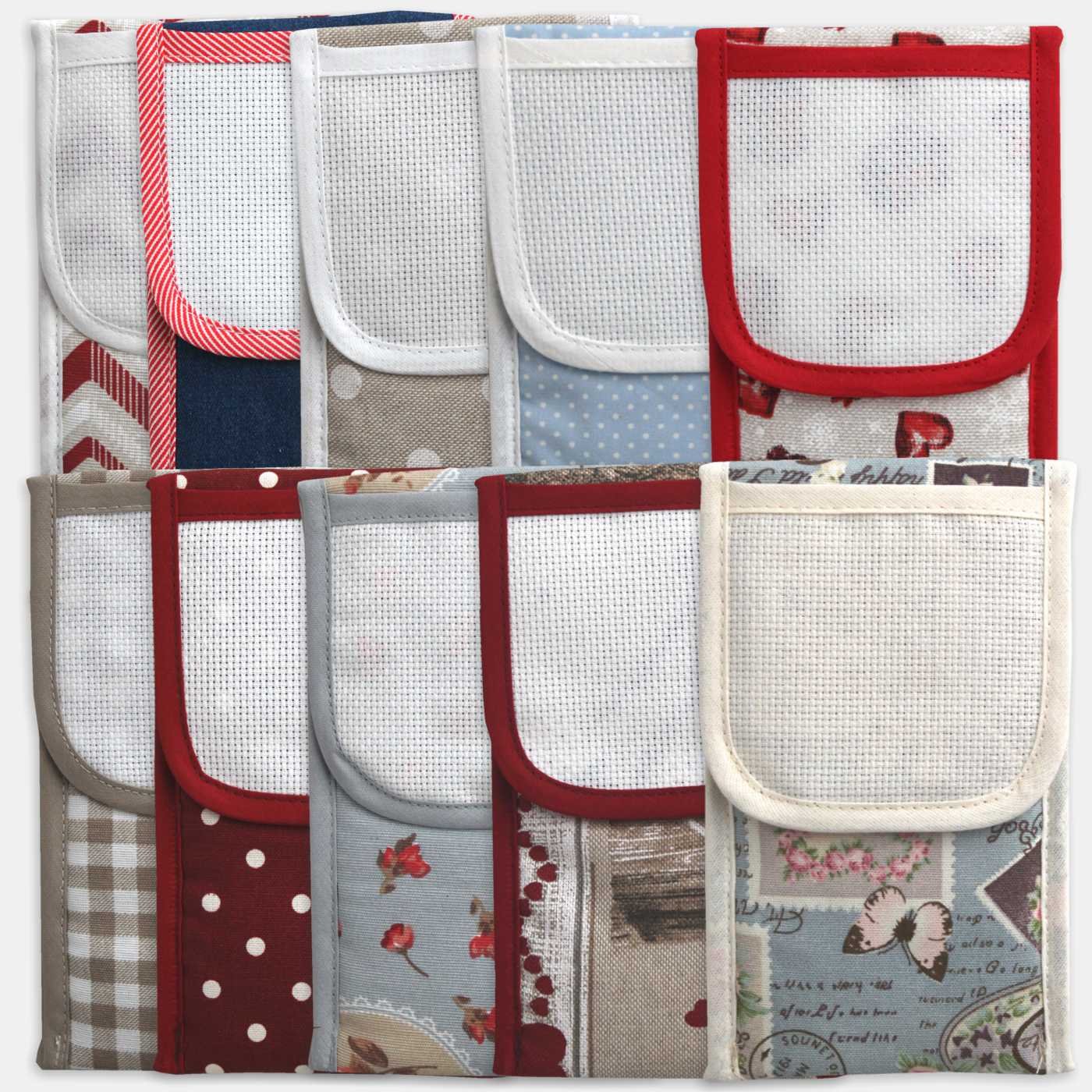 I Ricami del Cuore Oggettistica Custodia Porta Occhiali con Tela AIDA – OG75 3 I Ricami del Cuore Oggettistica Custodia Porta Occhiali con Tela AIDA – OG75 3