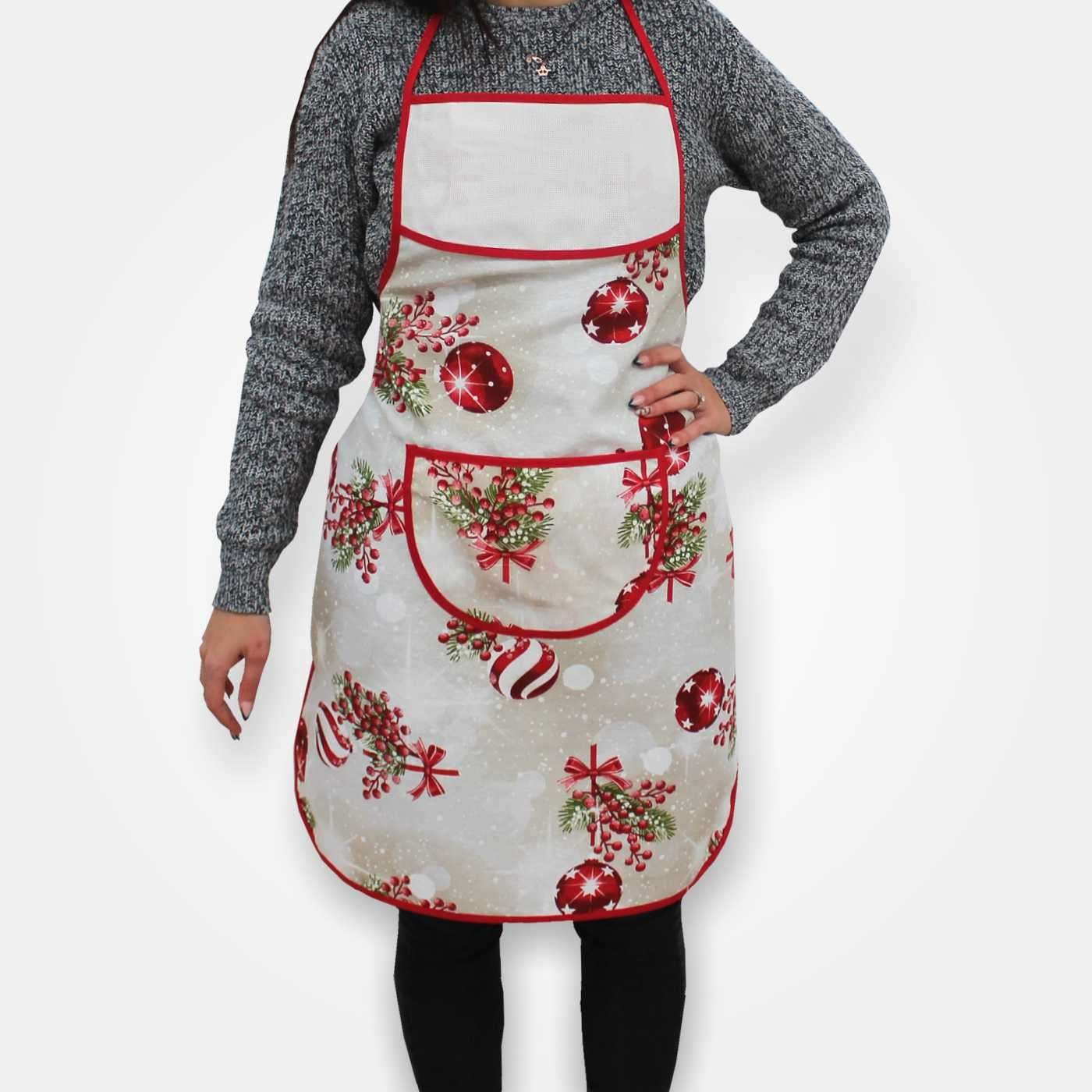 I Ricami del Cuore Grembiuli natalizi Grembiule Intero da Cucina – XPNA15.04 6 I Ricami del Cuore Grembiuli natalizi Grembiule Intero da Cucina – XPNA15.04 6